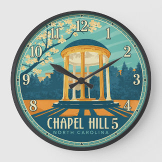 Relógio Grande Chapel Hill North Carolina Old Well Historic Camp