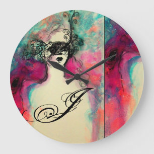 RELÓGIO GRANDE CHARM MONOGRAM