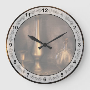 Relógio Grande Chef - Chá - potes de chá