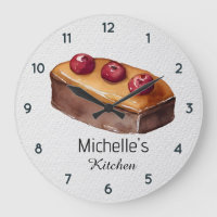 Chef de pastelaria de bolos elegante personalizado