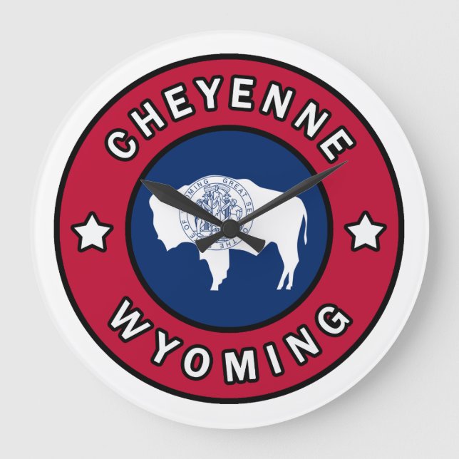 Relógio Grande Cheyenne Wyoming (Frente)
