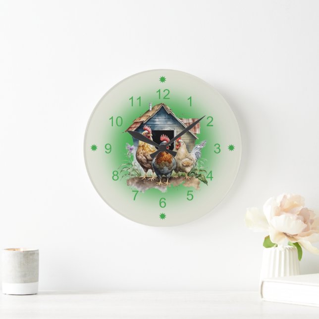 Relógio Grande Chicken and Chicken House Farm (Lar)