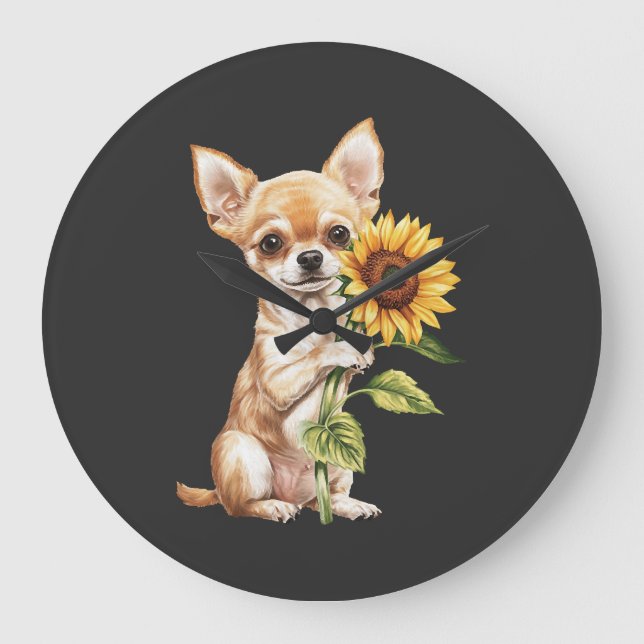 Relógio Grande Chihuahua   (Frente)