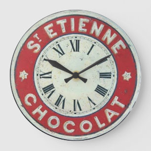 Relógio Grande Chocolat Wall Clock