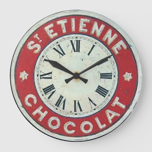 Relógio Grande Chocolat Wall Clock (Frente)