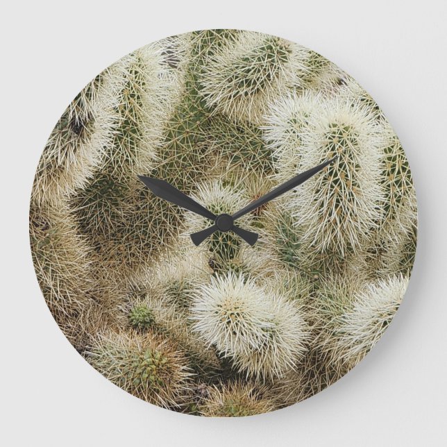 Relógio Grande Cholla pulando Cactus Photo (Frente)