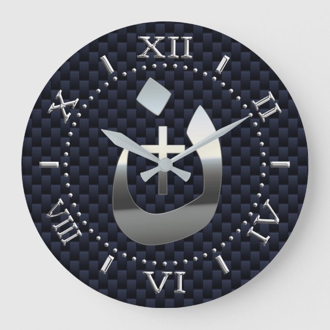 Relógio Grande Christian Nazarene e Cross Solidariedade Discagem  (Frente)