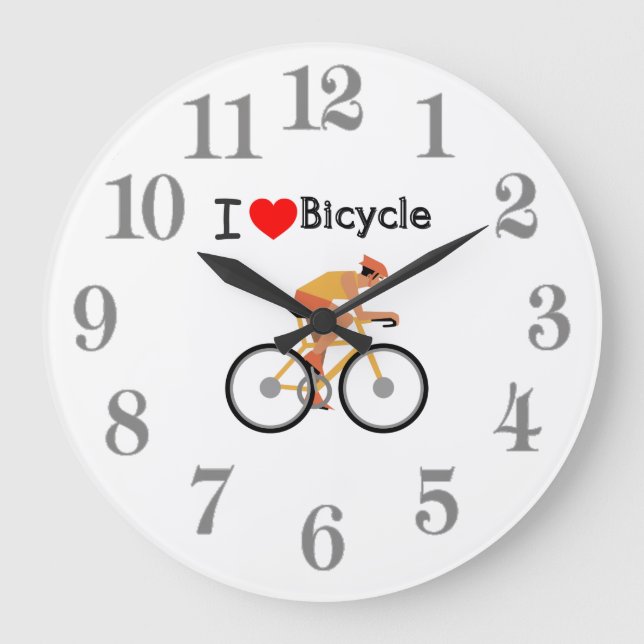Relógio Grande ciclista (Frente)