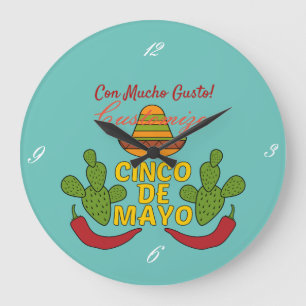 Relógio Grande Cinco de Mayo Thunder_Cove