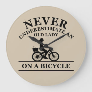 Relógio Grande citação de ciclismo engraçada