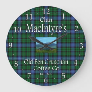 Relógio Grande Clan MacIntyre é o antigo Ben Cruachan Coffee Co.