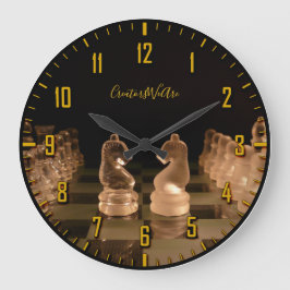 RELÓGIO GRANDE CLOCK - CHESS