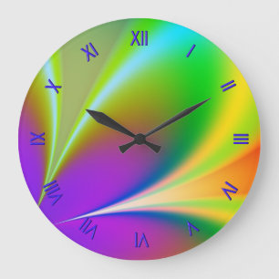 Relógio Grande Clock da parede de alimentação da ventoinha funerá