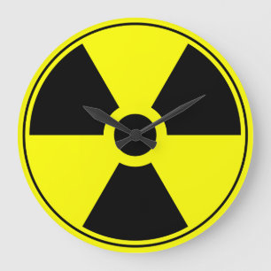 Relógio Grande Clock da Parede do Tapil Nuclear