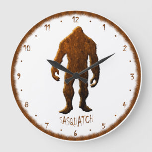 RELÓGIO GRANDE CLOCK- SASQUATCH BIGFOOT