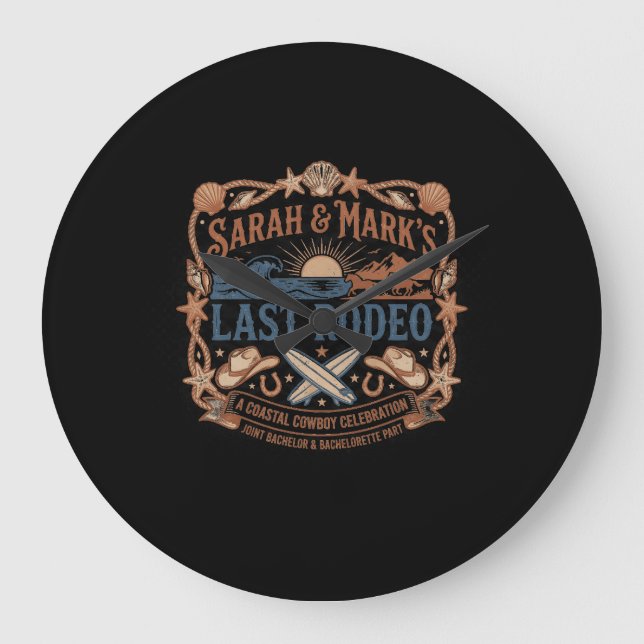 Relógio Grande Coastal Cowboy: Last Rodeo Joint Farewell (Frente)