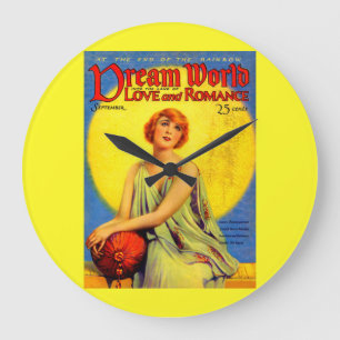 Relógio Grande cobrir da revista 1920 Dream World