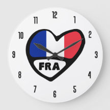 Código do País França FRA Sinalizador Heart