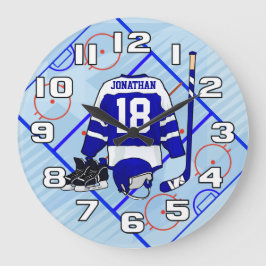 Relógio Grande Coleção de Jardins de Hóquei em Gelo