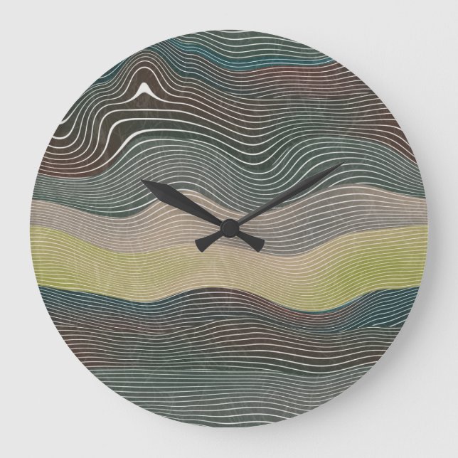 Relógio Grande Colinas naturais: Padrão de paisagem (Frente)