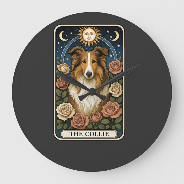 Relógio Grande Collie (Frente)