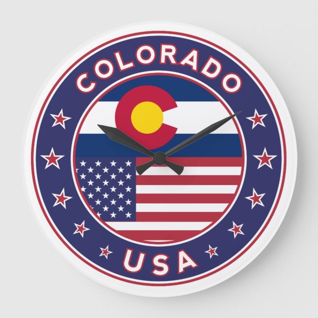 Relógio Grande Colorado (Frente)