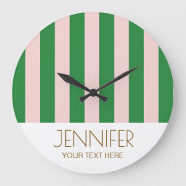 Relógio Grande Colorida Arco-Íris Colorido Bloqueio a Cor do Arco