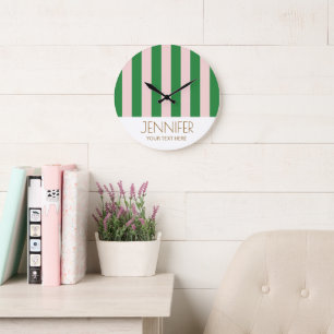 Relógio Grande Colorida Arco-Íris Colorido Bloqueio a Cor do Arco