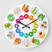Coloridas Comidas rica em vitamina