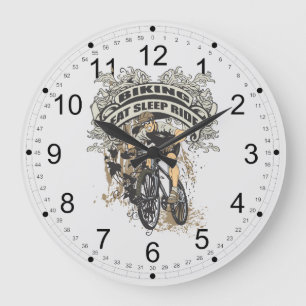 Relógio Grande Coma, durma, monte Biking