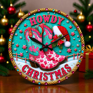 Relógio Grande Como vai, Natal Cowgirl