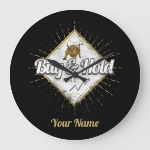 Relógio Grande Comprar E Detenção Da Bull Titular Da Autorizaç