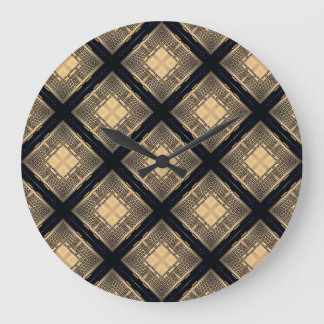 Relógio Grande Computer Keys Pattern