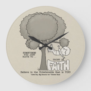 Relógio Grande Confiança na Fé