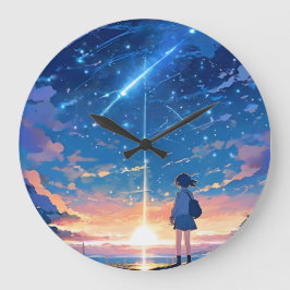 Relógio Grande constelação com estrelas atiradoras