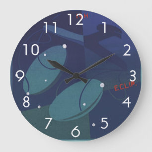 Relógio Grande Constelação de Escala Libra Vintage Astrologia Zod