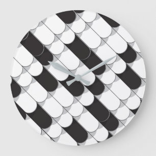 Relógio Grande Construção de abstrato (azulejos)