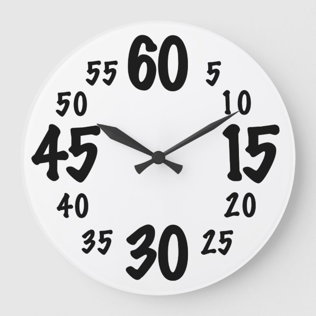 Relógio Grande Contagem por Fives (Frente)