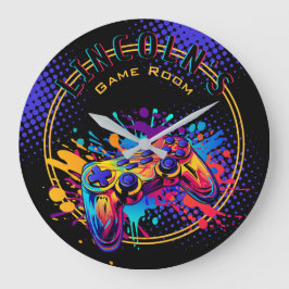 Relógio Grande Controladora de videogame