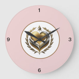 Relógio Grande Coração da Liberdade