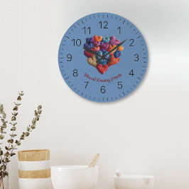 Relógio Grande Corações Abençoados do País