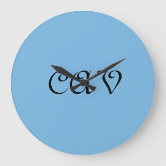 Relógio Grande Cornflower Blue