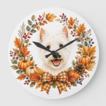 Coroa de Outono Westie