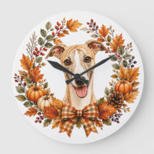 Coroa de Outono Whippet
