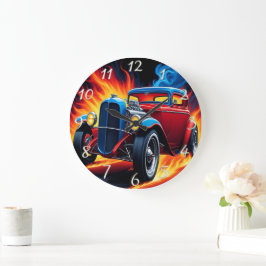 Relógio Grande Corrida a quente ao anoitecer