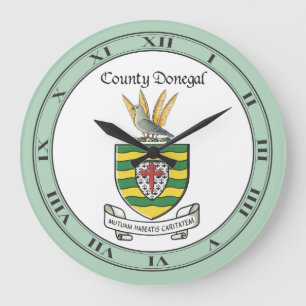 Relógio Grande County Donegal Wall Clock