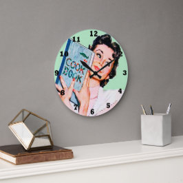 Relógio Grande cozinha legal retro vintage