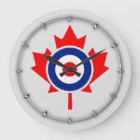 Crachá do Mod do Roteiro de Folha do Canadá