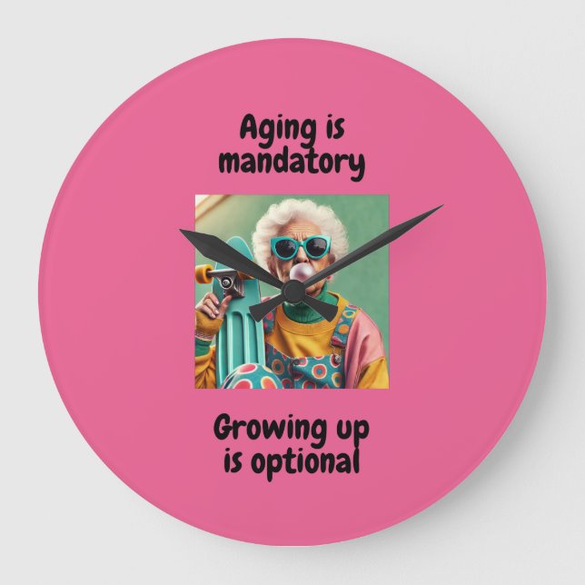 Relógio Grande Crescendo (Frente)