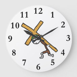 Relógio Grande Crucifixo